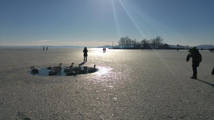 Balaton advent idején