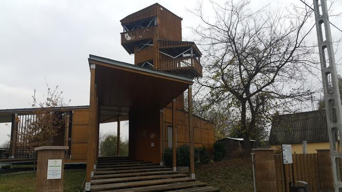 Pandúr Ökopark, Pandúr-fau Ökopark a Pandúr-szigeten Baján