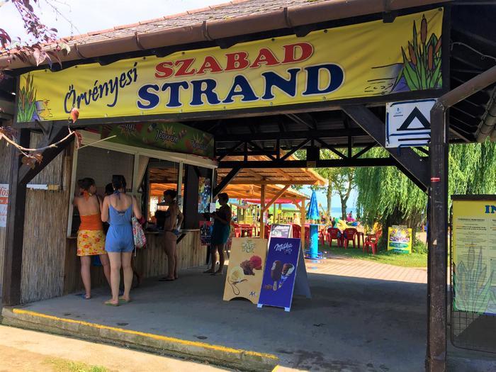 Örvényesi szabad strand