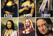 Így nézne ki Mona Lisa ma :)