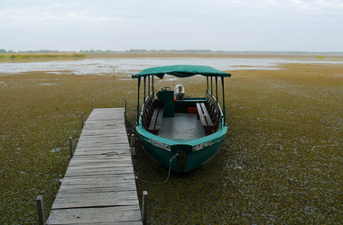 Csónakázás a Tisza-tavon