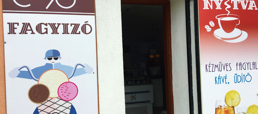 A csopaki Csopi Fagyizó Csopi Fagyizó