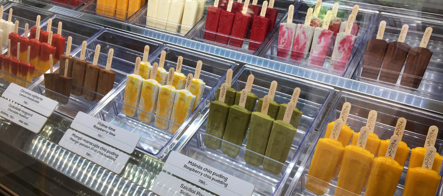 Az Anjuna Ice Pops minden terméke gluténmentes és organikus alapanyagokból készül Anjuna Ice Pops vegán jégkrémei 100% gyümölcsből készülnek