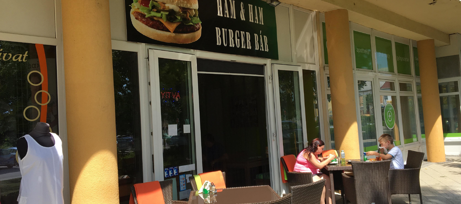 A balatonfüredi Ham&Ham Burgerbár Ham&Ham burgerbár