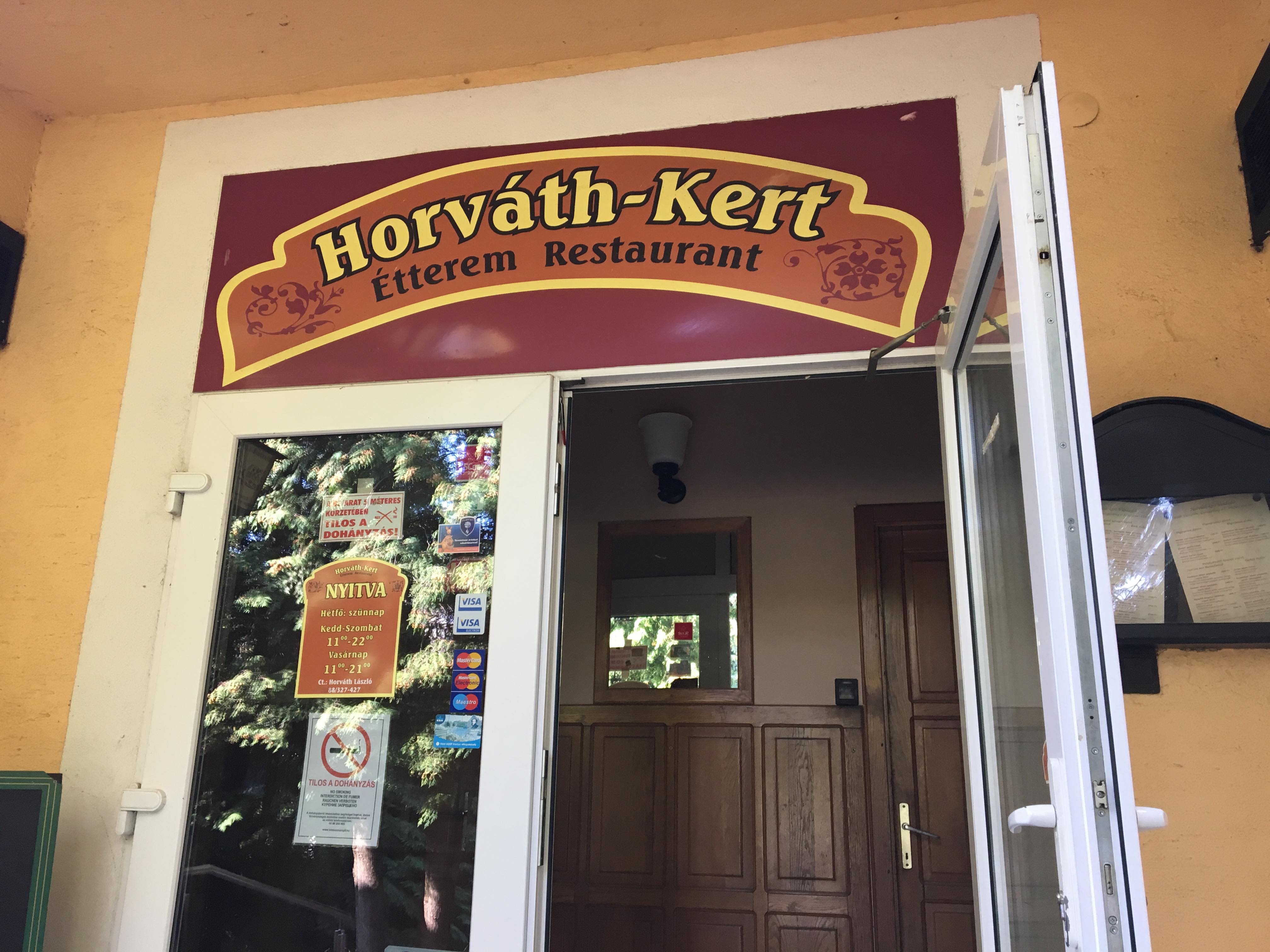 A veszprémi Horváth-kert vendéglő Horváth-kert Vendéglő Veszprém