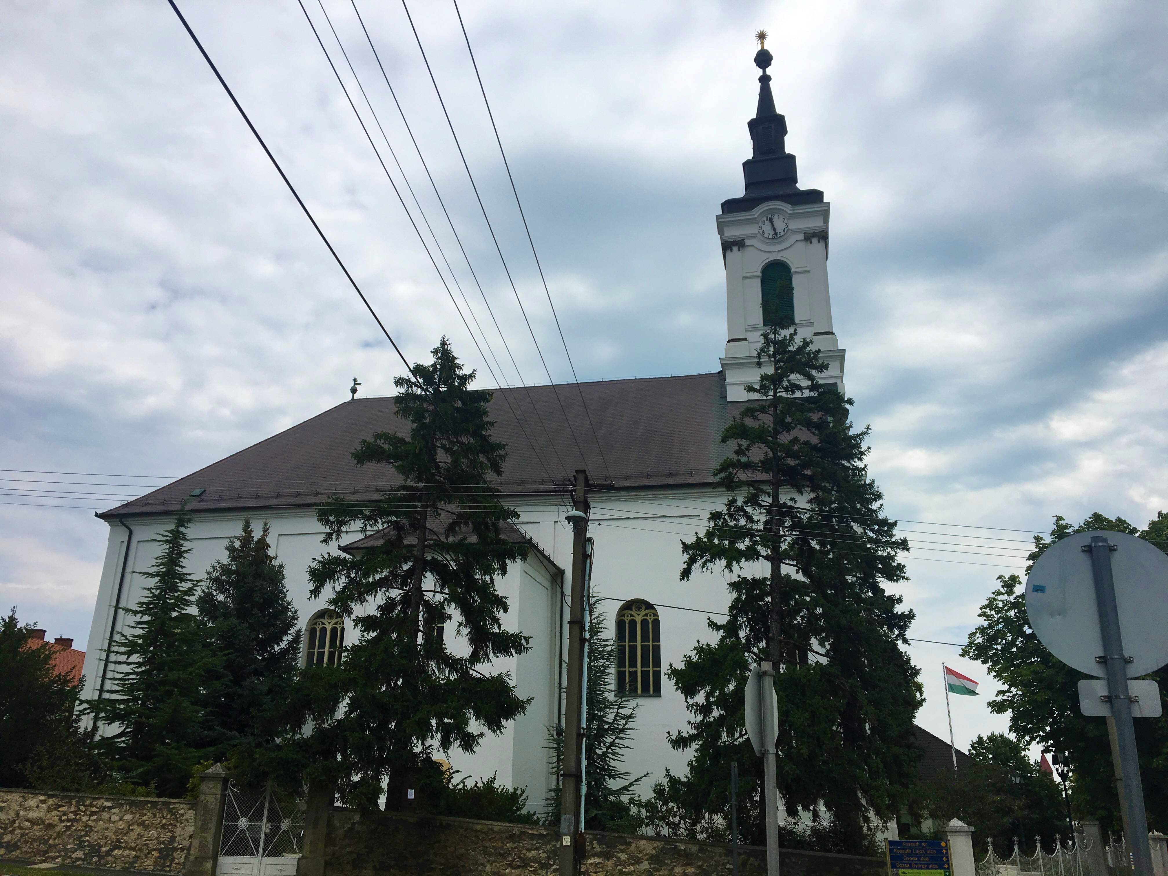 A fehér templom Balatonfüreden