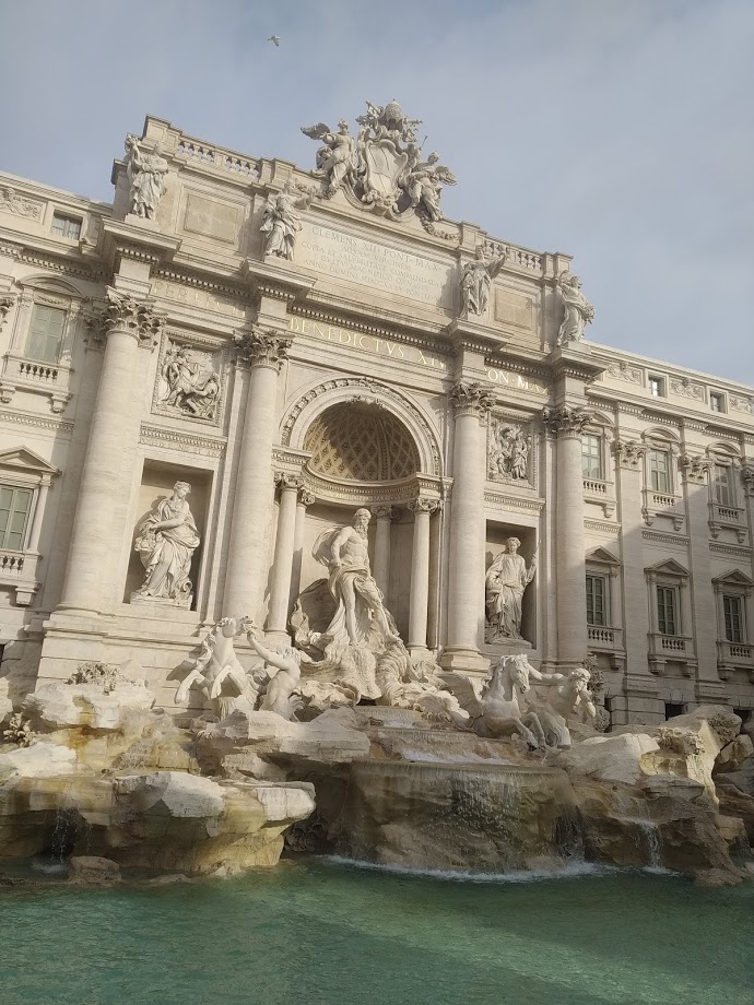 Római nevezetességek: Trevi-kút